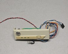 Vintage 386 486 PC Turbo Lock Reset LED Front Panel Display Board Beige picture