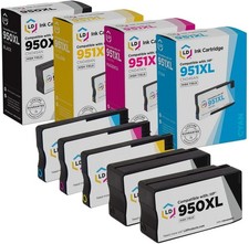LD 5pk COMP Ink Cartridge for HP 950 XL 951XL Black Cyan Magenta Yellow 8100 picture