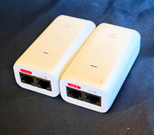 Ubiquiti Networks U-POE-af Gigabit PoE Injector Adapter RJ-45 White Lot of 2 picture