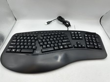 Adesso TruForm AKB-150SB-TAA Desktop Ergonomic Smart Card Reader Keyboard picture