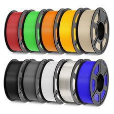 TECBEARS PLA 3D Printer Filament Bundle, 10 KG PLA Filament 1.75mm, Neatly Wo... picture