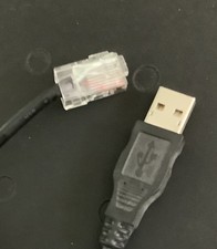 PC Ethernet, PC USB to Modem Data, Y-splitter 6ft CAT.5e 30V E52534 picture