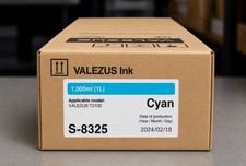 Genuine RISO VALEZUS S-8325 Cyan Ink 1000mL OEM T2100 picture