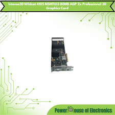 Intense3D Wildcat 4105 MSMT613 80MB AGP 2x Professional 3D Graphics Card picture