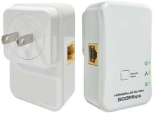 High Speed Ethernet Over AC Powerline Network Adapter Kit - 500 Mpbs picture