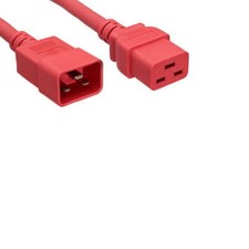 10' Red AC Power Cable for Dell PowerEdge 1855 1955 6800 Jumper Power Cord picture