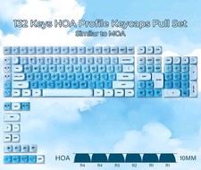 XVX Foundation Uyuni Dreams Blue Translucent HOA Profile Keycap Set picture