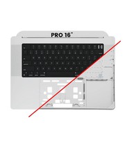 Top Case W/Keyboard Compatible with MacBook Pro 16