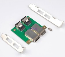 2-Port Internal SFF-8087 to External 8088 PCI Mini SAS 26P Adapter SAS RAID picture