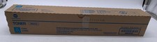 Genuine Konica Minolta TN221C (A8K3430) Cyan Toner Cartridge, OEM picture