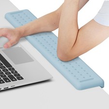 LShaped Desk Long Wrist Rest Elbow 60CM, Light Blue Arm Rest Desk picture