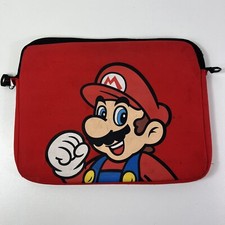 Super Mario Edition 17” Tablet or Laptop Carrier Padded Sleeve Case PLEASE READ picture