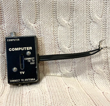 Mitsumi Vintage Computer/Game to TV Antenna VHF Switch Adapter Connection Device picture