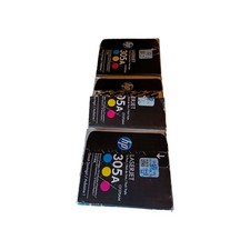 HP 305A OEM Toner 2-Pack Cyan Yellow CE411A CE412A CF370AM Genuine picture
