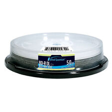 10 Optical Quantum 6x 50GB BD-R DL Double Layer Logo Blu-ray Disc OQBDRDL06LT-10 picture