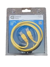 Commercial Electric 575-684 Cat5e 3 Foot Yellow Computer Patch Cord.High Speed picture