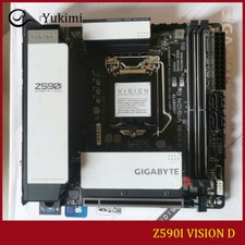 FOR GIGABYTE Z590I VISION D DDR4*2 64GB LGA1200 DP Mini-ITX Motherboard Test OK picture