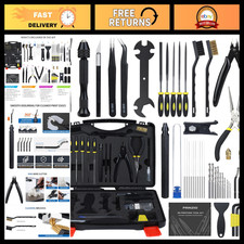 61-Piece 3D Printer Tool Kit with Hard Case, Deburring Tool, Craft Knife & More picture