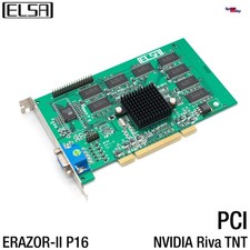 3D PCI GRAPHICS CARD ELSA ERAZOR II P16 16MB RAM VIDEO CARD NVIDIA RIVA TNT picture