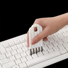Soft Brush Multi-Function Computer Keyboard Crevice Cleaner - New picture