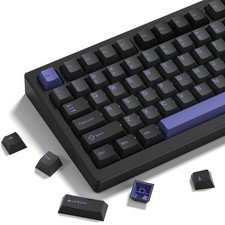 Womier Double Shot PBT Keycaps Set 138 Keys, Cherry Profile Custom Keycaps 60... picture