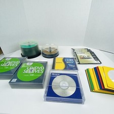 Maxell CD-R 80 x 700 Recordable Media DVD-R Sony Fujifilm + Jewel Case HUGE LOT picture