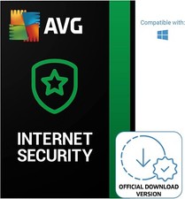 AVG Internet Security 2026 1 Device 1 Year Antivirus Protection Same Day Email picture