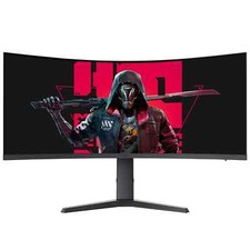 KOORUI 34'' Ultra Curved Gaming Monitor, HDMI, Display Port, Black picture