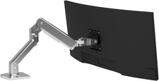 Ergotron – HX Premium Heavy Duty Monitor Arm, Single Monitor VESA Desk Mount – f picture