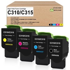High Capacity C310 C315 Toner Cartridge 4-Pack Compatible with Xerox C310 picture