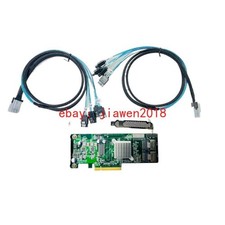 HBA LSI FW:P20 IT Mode ZFS FreeNAS unRAID 9211-8i 6Gbps+2* SFF-8087 SATA US picture