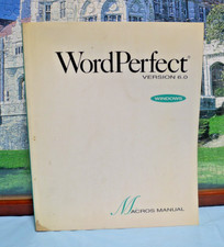WordPerfect Version 6.0 Windows  picture