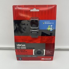 NEW Microsoft LifeCam HD-6000 for Notebook 720p HD video TrueColor 360° Rotation picture