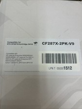 Compatible With HP CF287X  LaserJet Toner Cartridge - Black 2 Pack Sealed New picture