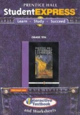 Prentice Hall Literature: StudentExpress Grade 10 PC MAC CD textbook quizzes + picture