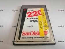 Sandisk 220MB FLASHDISK  PCMCIA PC CARD  FLASH CARD picture