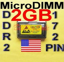 (2GB RAM) 1x2G MicroDIMM 172PIN DDR2-533 PC2-4200 533MHz PANASONIC FUJITSU μ picture