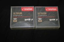 Imation Corp ULTRIUM 400GB Tape Cartridges 16598 Qty 2 picture