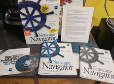 NETSCAPE NAVIGATOR Personal Edition Windows 95 & 3.1 Disc Version COMPLETE picture