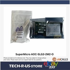 Supermicro AOC-SLG3-2M2-O Accessory PCIe Add-On Card for up to two NVMe SSDs picture