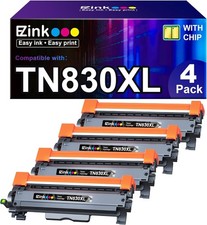 E-Z Ink TN830XL Compatible Toner Cartridge 4 Pack for Brother HL-L2460DW L2480DW picture