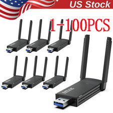 USB 3.0 Wireless WIFI Adapter 1300Mbps Long Range Dongle Dual Band Network lot picture