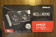 ASRock Challenger AMD Radeon RX 7800 XT 16GB VRAM Video Graphics Card GPU picture