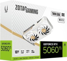ZOTAC NVIDIA GeForce RTX 5060 Ti Twin Edge OC White 16GB GDDR7 Graphics Card picture