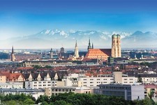 Landscape cityscape architecture building city munich Custom Gaming Mat Desk picture