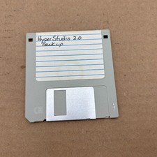 Vintage Apple Macintosh HyperStudio V 2.0 Backup Software Disc WORKS picture