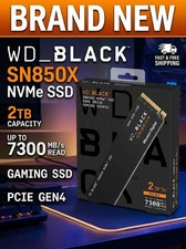 WD_BLACK 2TB SN850X NVMe Internal Gaming SSD M.2 2280 PCIe Gen4 Up to 7300 MB/s picture