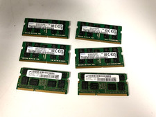 LOT OF 6 SO DIMM LAPTOP MEMORY  16/8GB PC4 *READ* picture
