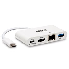 Tripp Lite USB 3.1 Gen 1 USB-C to HDMI External Video Adapter with USB-A Hub picture