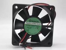 1PCS SUNON KDE1206PHV3 12V 0.7W 6CM Dual-Wire Silent Magnetic Levitation Fan picture